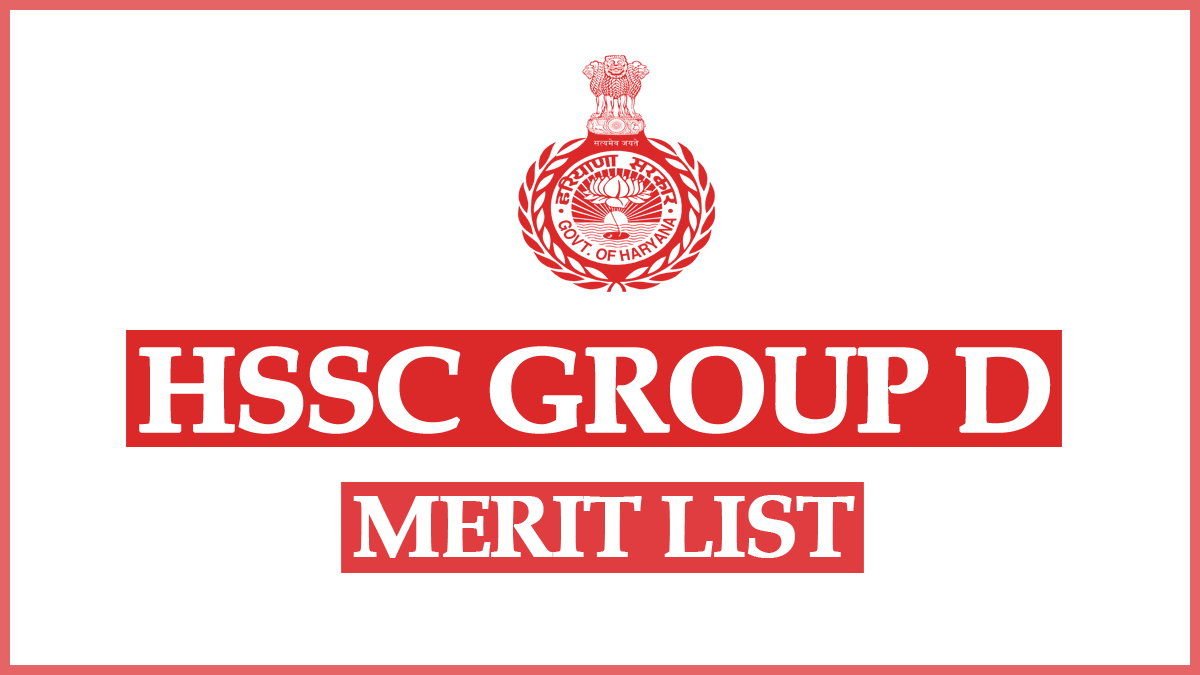 HSSC CET Group D Result 2023 Merit List and Cut Off Marks & Answer Key PDF