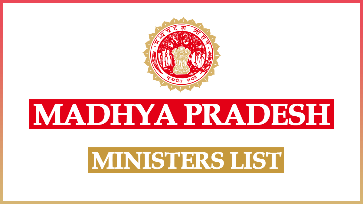 Madhya Pradesh MP Cabinet Minister List 2024