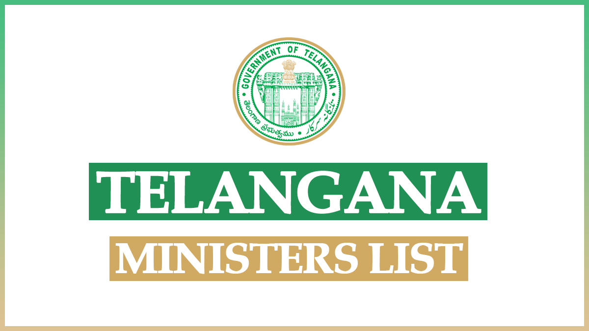 Telangana Ministers List