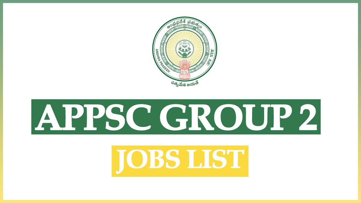 APPSC Group 2 Jobs List and Salary