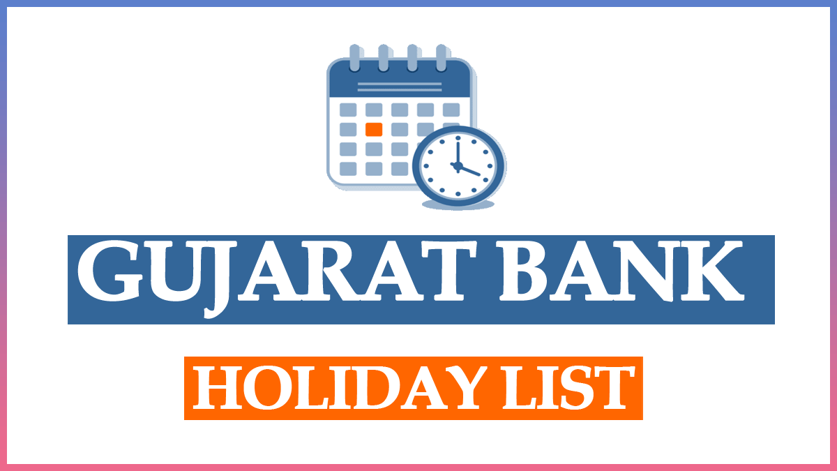 Gujarat Government Holiday List 2024 PDF Download