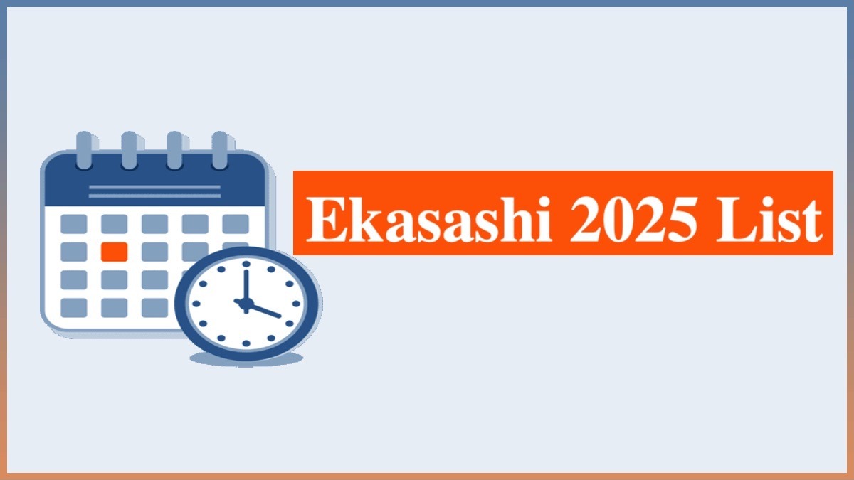 Ekasashi 2025 List