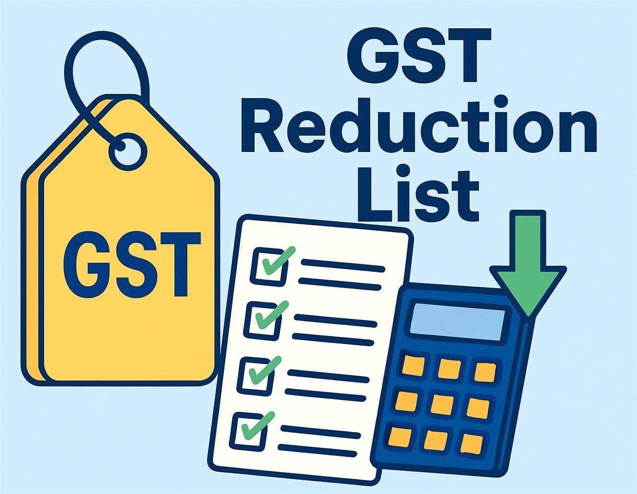GST Reduction List