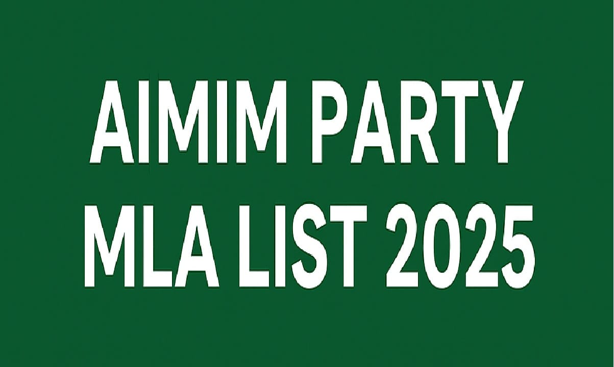 AIMIM Party MLA List