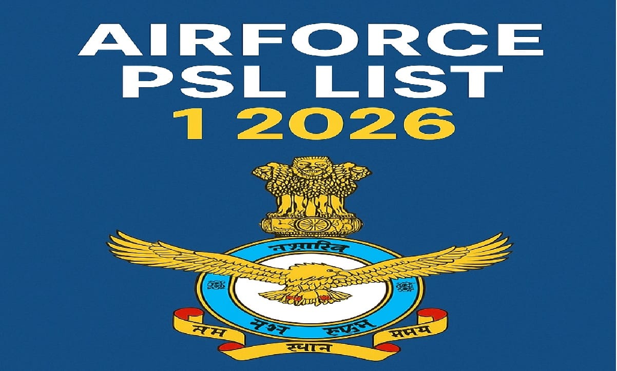 Airforce PSL List 1 2026