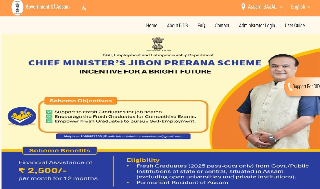 Apply for Jibon Prerana Scheme