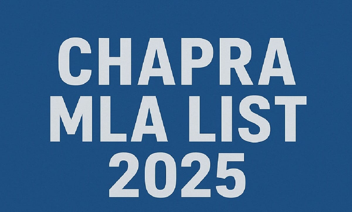 Chapra MLA List