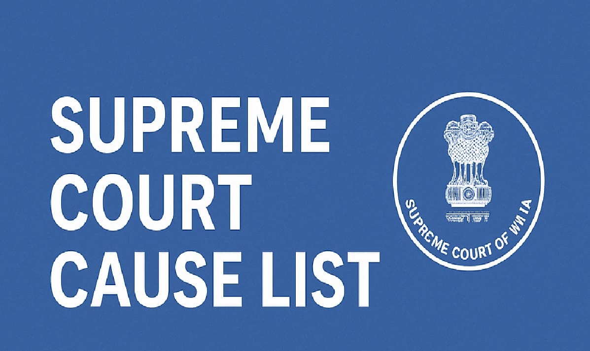Supreme Court Cause List