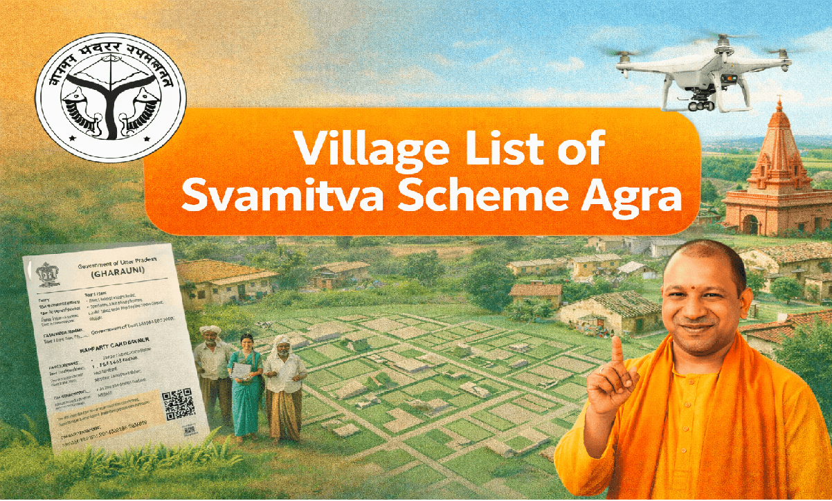 Village List of Svamitva Scheme Agra