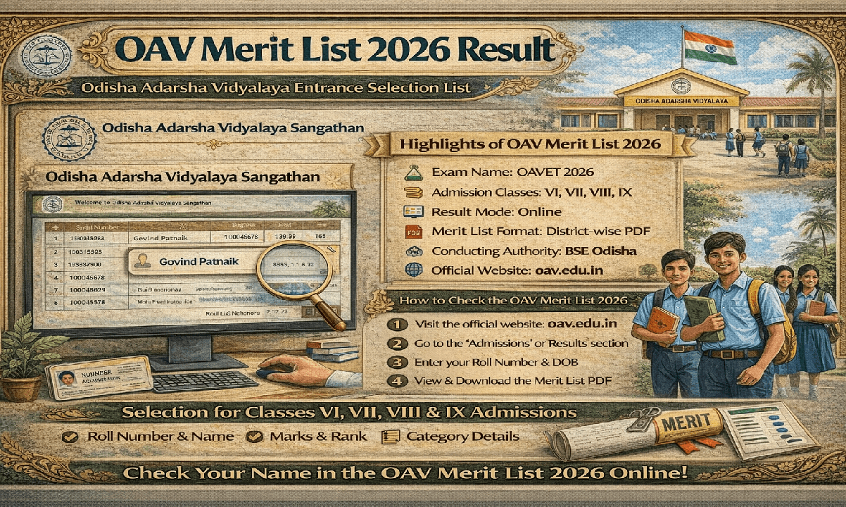 OAV Merit List