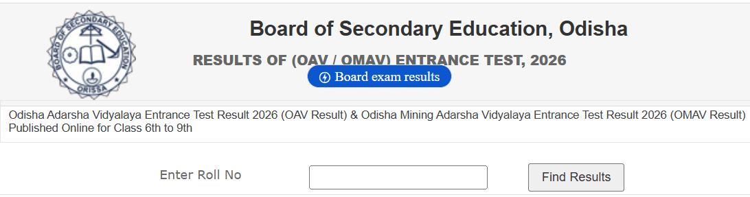 OAV Result 
